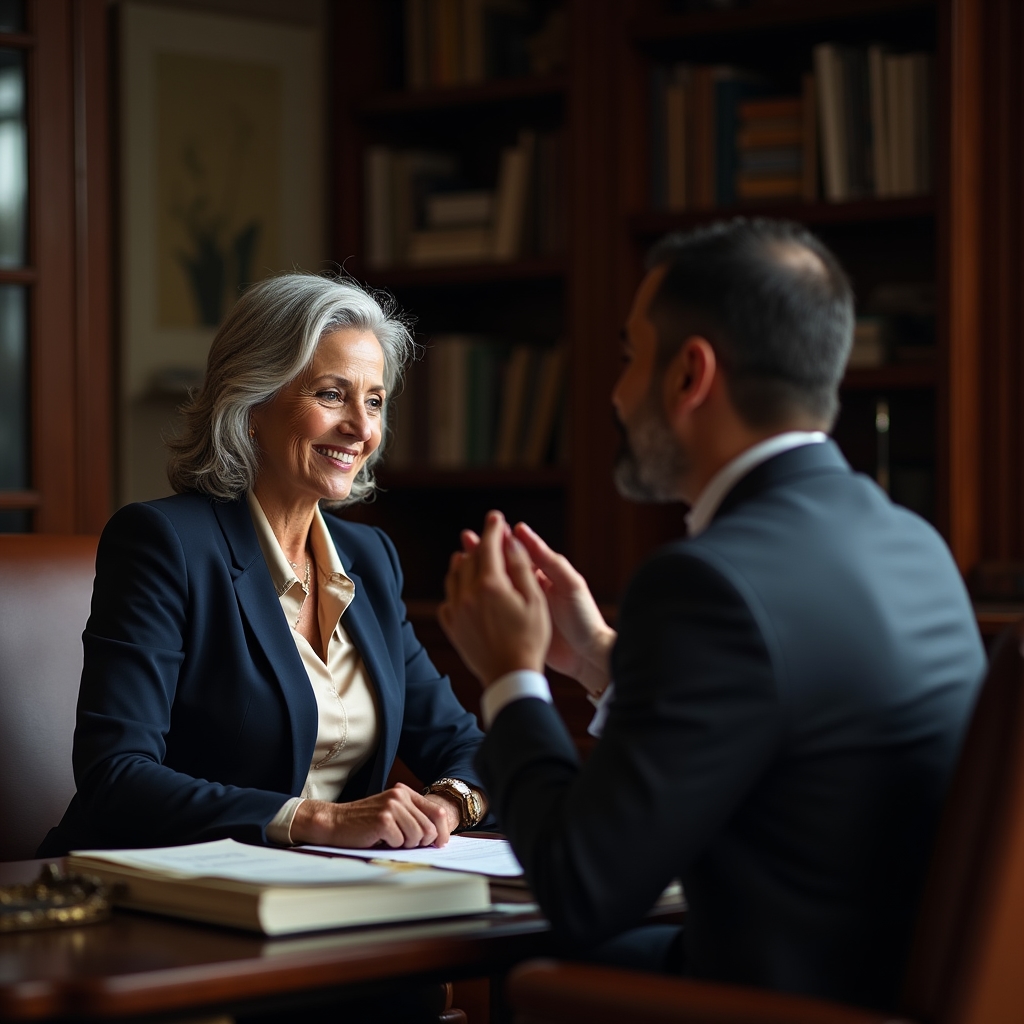 Strategic business mentorship session